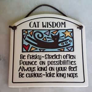 Spooner Creek Etched in clay Ceramic wall art